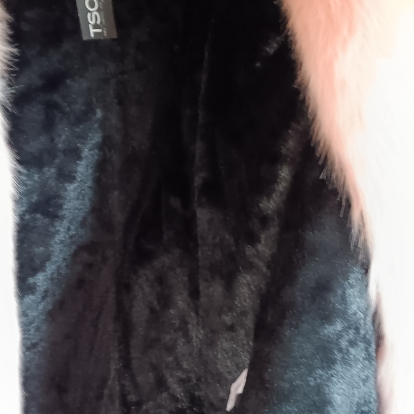 Beula "PinkPanther" Large Winter jacket  100% vegan (faux fur & simili leather) - Picture 7 of 12